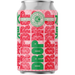 A single aluminium beverage can with a pink label featuring repeated red and green 'SUMMER DROP' lettering, green dots, and a circular Hong Kong Beer Co. logo near the top, shown on a plain white background.