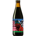 Omnipollo Safari Barrel Aged bottle with colorful label featuring a tiger design on a white background