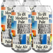 Four cans of 'To Ol Modern Pale Ale' with a colorful label design.