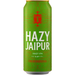 Green can of Hazy Jaipur Hazy IPA by Thornbridge on a white background