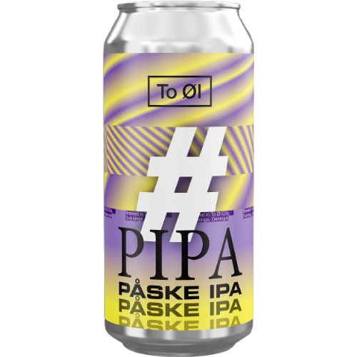 To Øl beer can with '#PIPA' and 'Pøske IPA' text on a white background.
