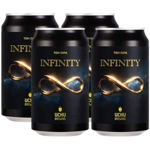 4 cans of Uchu Infinity
