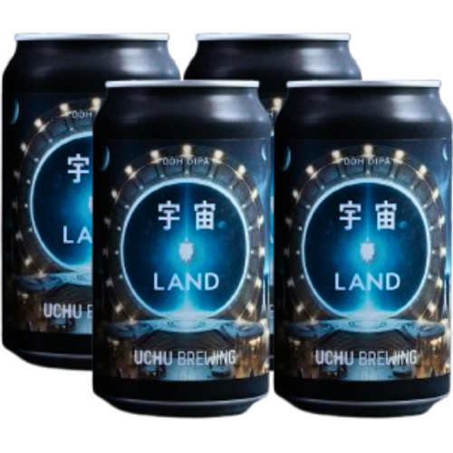 4 cans of Uchu Land