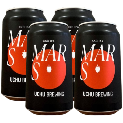 4 cans of Uchu Mars