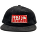 Feral Black Corduroy Cap