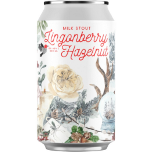 SUNBIRD LINGONBERRY HAZELNUT MILK STOUT